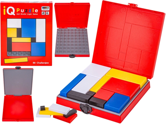 Logisch spel IQ Puzzle – kleurrijke blokjes en breinbreker