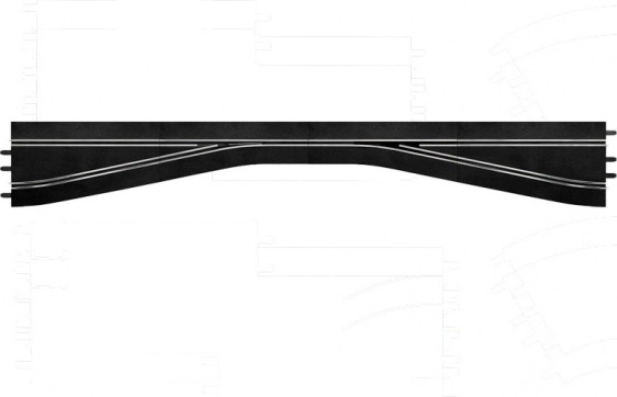 linkse baanversmalling voor CARRERA Digital 132/124