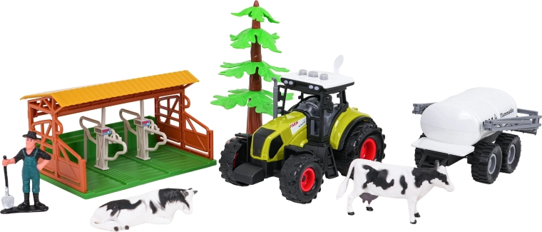 Interactieve tractor met licht en geluid