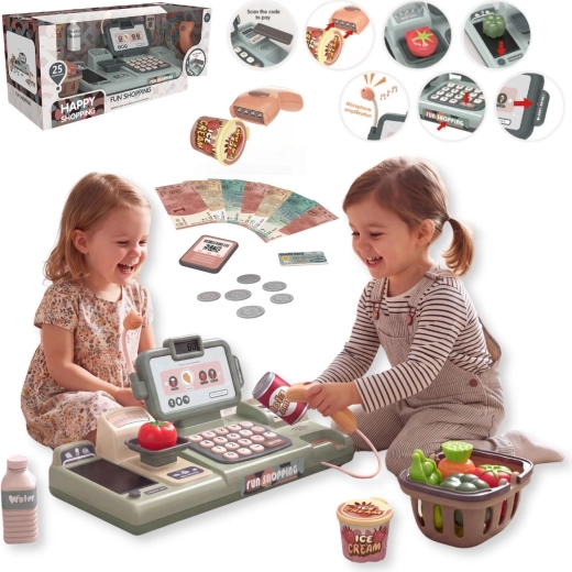 TinyMini interactieve speelgoedkassa