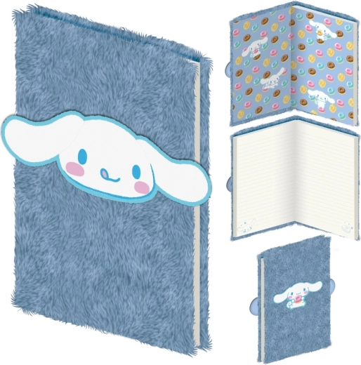 Sanrio Cinnamoroll pluchen notitieboek A5