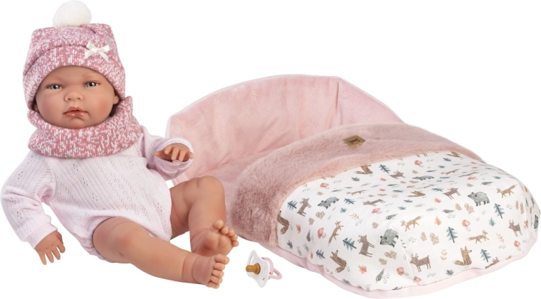 Beweegbare baby met gewrichten