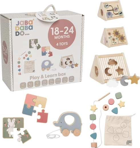 Jabadabado box spel en leren 18–24 maanden