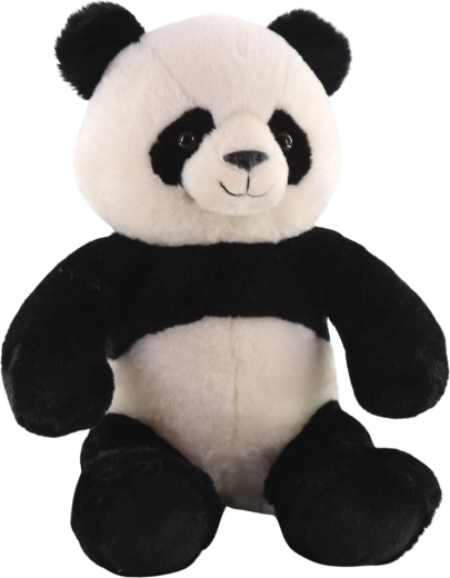 Zittende pluchen panda 29 cm