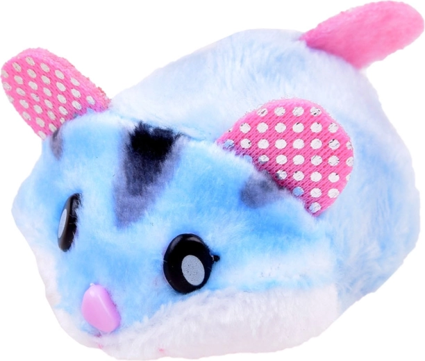 Interactief hamstertje klaar om te rijden