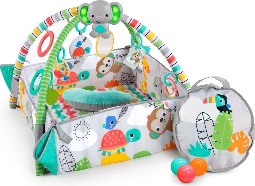 Hangspeeltjes en muzikale olifant met lichtjes