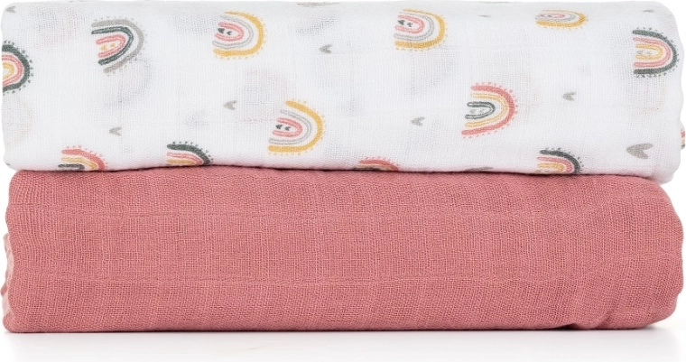 Praktische set van 2 in zachte designs