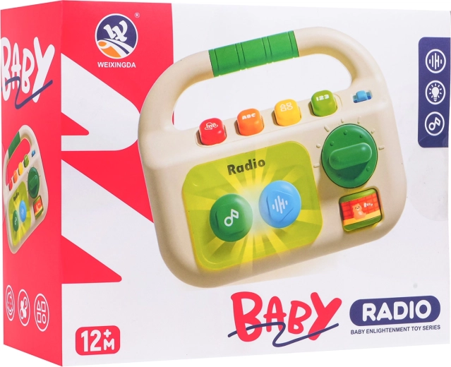 Interactieve kinderradio met geluiden
