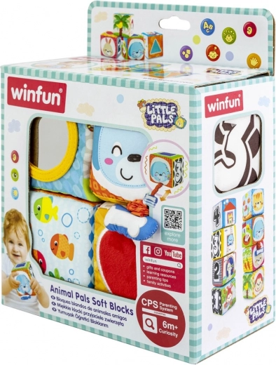 Měkké textielblokken geliefde diertjes