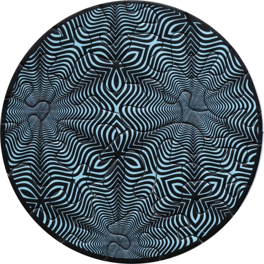 Curiosi ronde mini-puzzel Picoli Bloem 33 stukjes