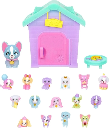 Tot wel 15 verzamelbare mini puppy’s