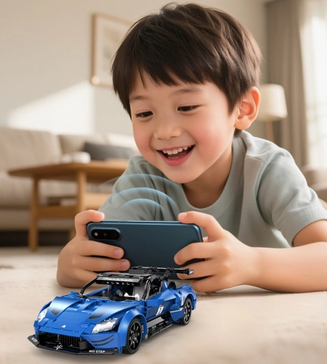 Dubbele bedieningsmethode: 2,4 GHz controller én app