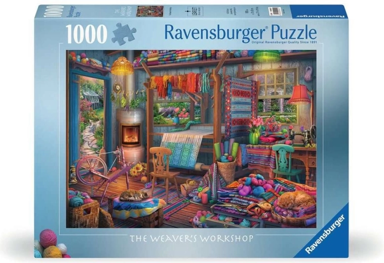 Ravensburger puzzel weverij 1000 stukjes