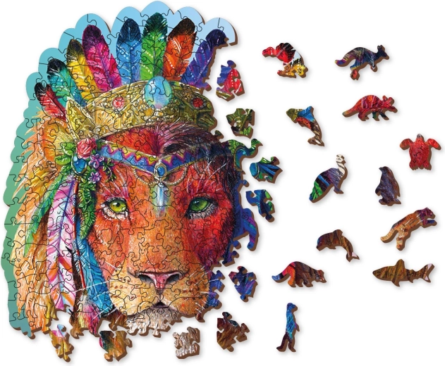 Uitdagender puzzelen met een artistiek motief