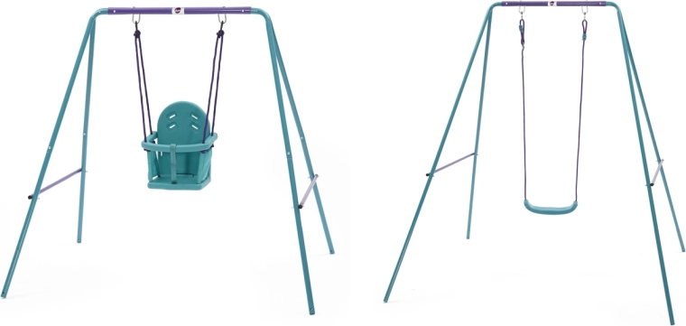 Plum metalen schommel 2-in-1