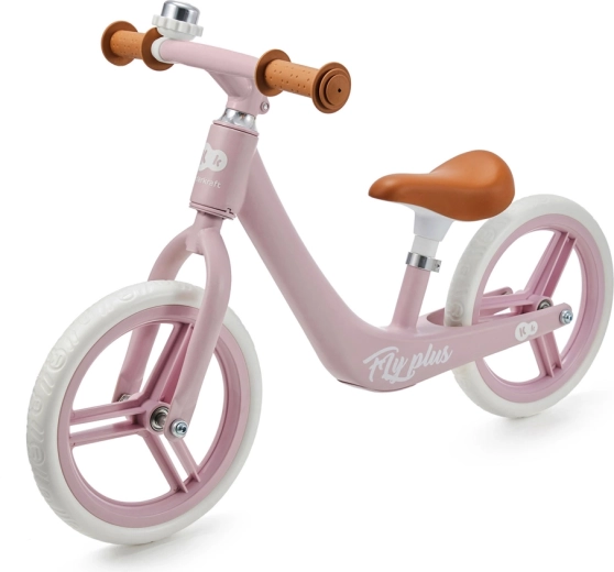 Kinderkraft loopfiets Fly Plus powder pink