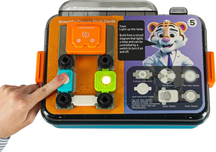 Bouw echte elektrische schakelingen eenvoudig en veilig