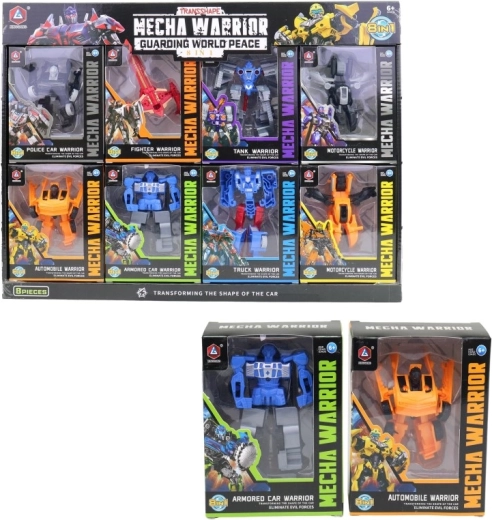 Transformerende robots in displaybox