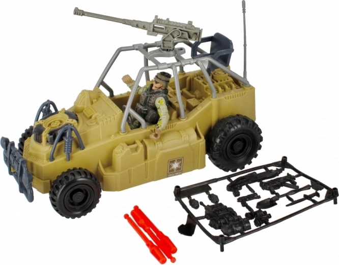 Draaibare koepel en afvuren van projectielen