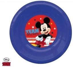 3D kunststof bord Mickey - 1 stuk