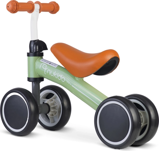 Vier wielen voor extra stabiliteit