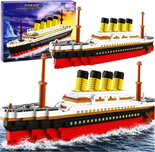 Bouwset Titanic groot model 60 cm 3327 onderdelen