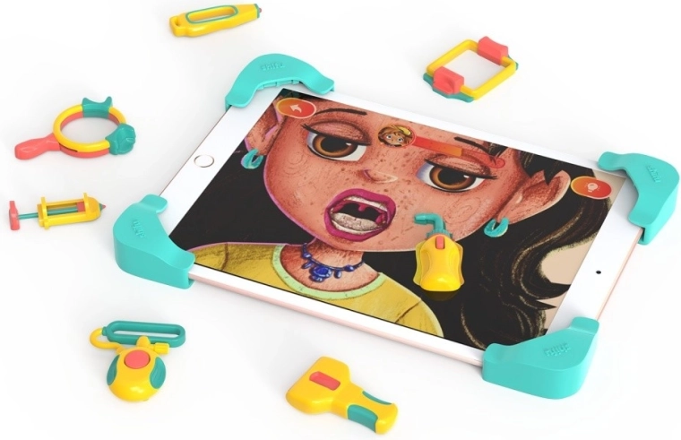 Tactiel spel met echte tools