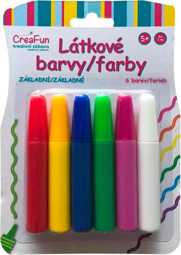 CreaFun textielverf – basisset 6×42 ml
