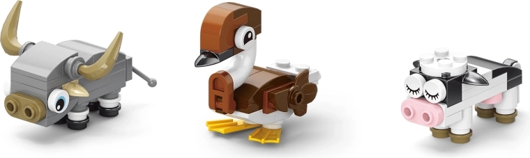 Bouw tot 12 schattige dieren