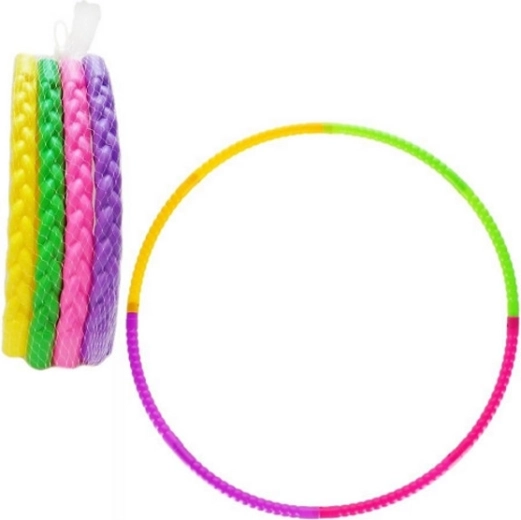 Opvouwbare hula-hoepel 74 cm – set van 4 kleuren