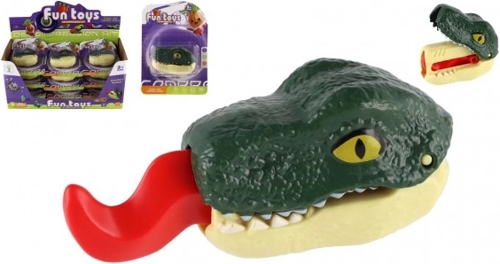 Dinosaurus-kop speelgoed 9 cm