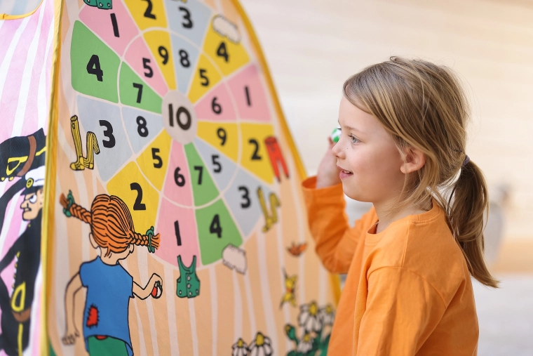 3 spellen in 1 voor training van richten en motoriek