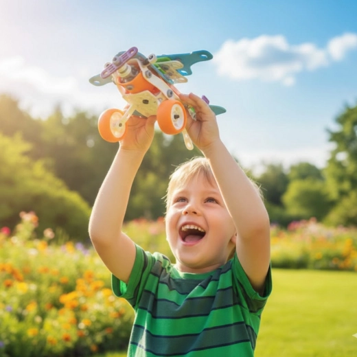 Vliegtuigmodel voor actief spelen