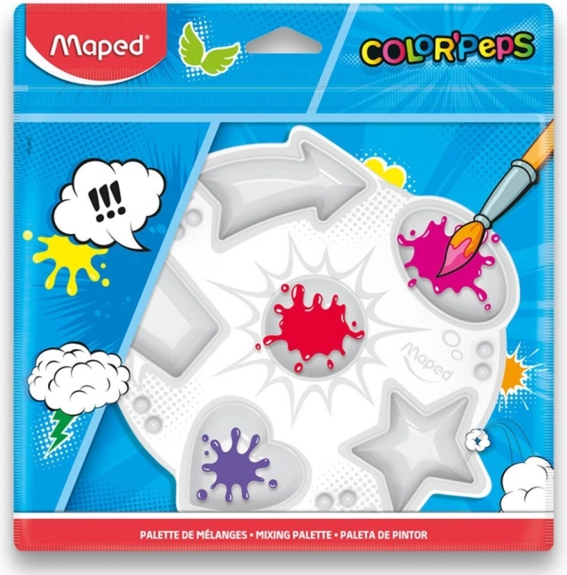Verfpalet MAPED Color'Peps, 6 kuipjes