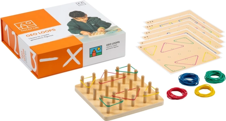 Toys for life geobord met voorbeeldkaarten