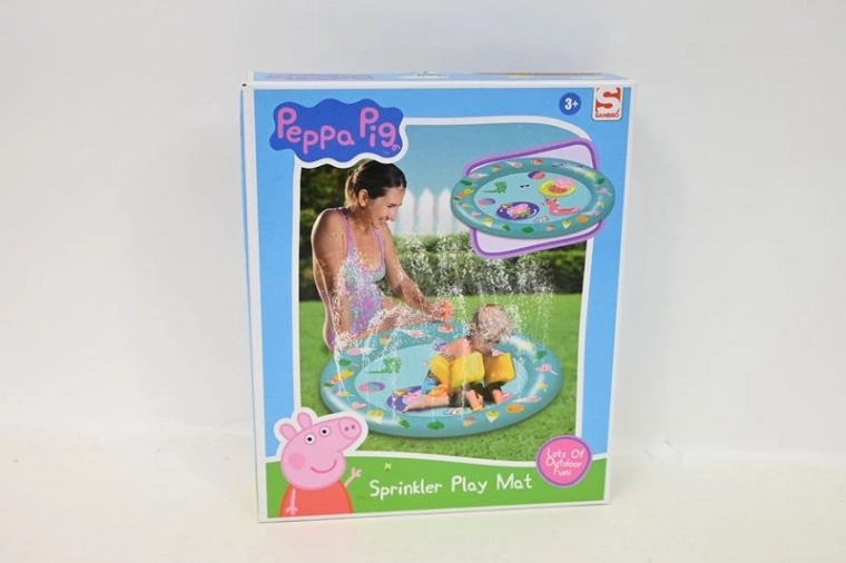 Peppa Pig waterspeelmat met sproeiers 96 cm
