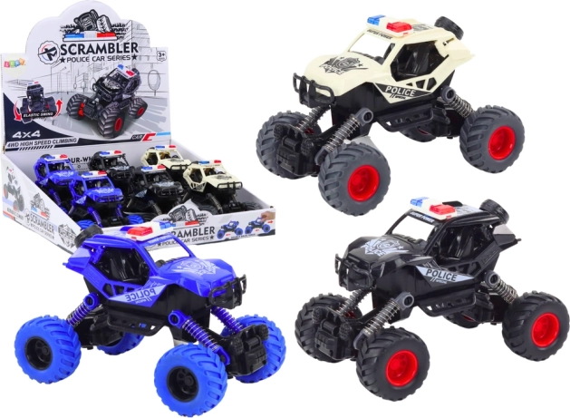 Politieauto met Wrijvingsaandrijving