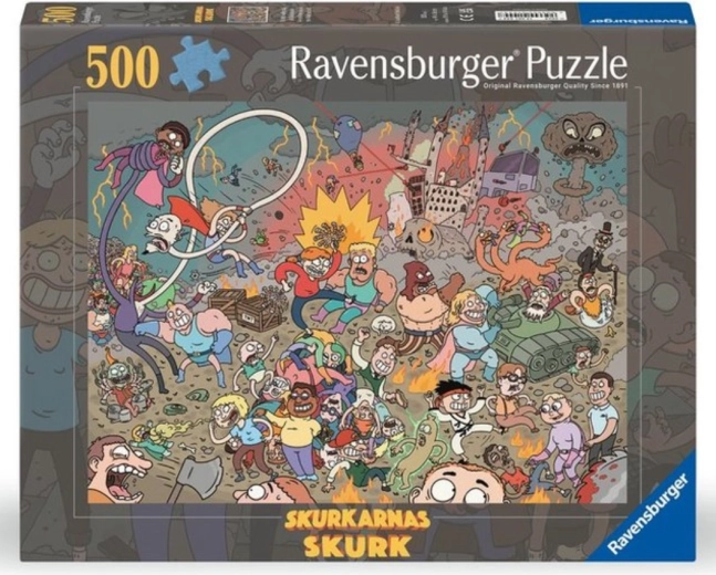 Ravensburger puzzel Skurkarnas skurk 500 stukjes