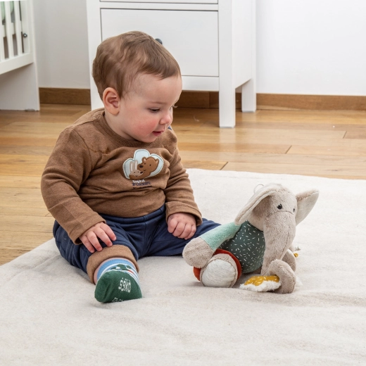 Zacht om te knuffelen, makkelijk vast te houden door kleine handjes