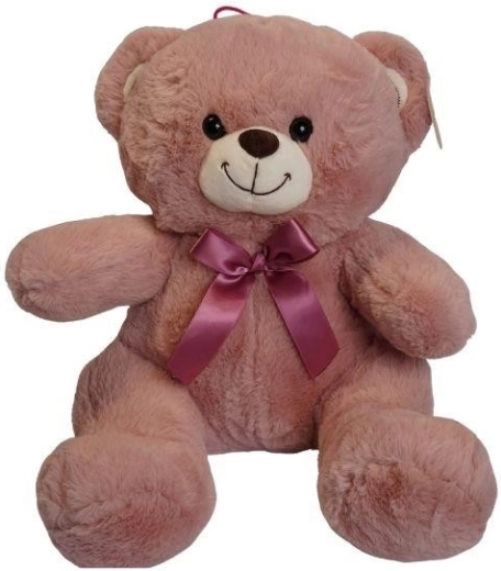 Roze pluchen teddybeer 25 cm