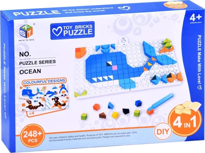 4-in-1 creatieve fun met oceaanmotieven