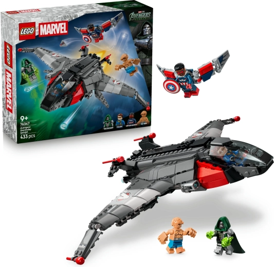 LEGO Marvel Quinjet uit de film Avengers: Doomsday