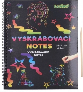Krasnotitieboek kleur 28x21, 10 vellen