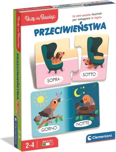 educatief spel Clementoni – tegenstellingen (vanaf 2 jaar)