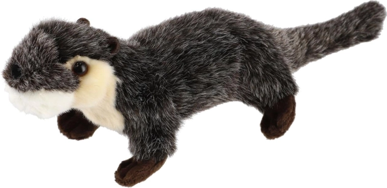 Realistisch uiterlijk van de otter