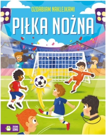 Ik versier met stickers: Voetbal