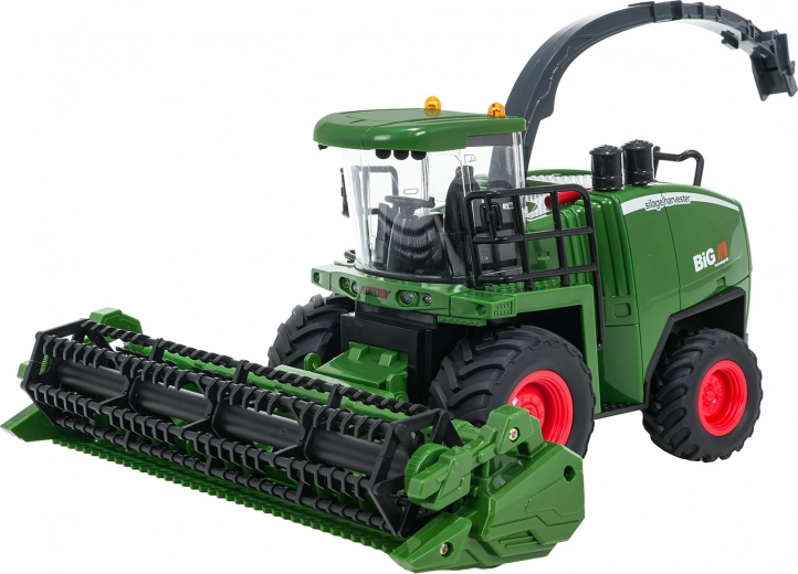 Functionele maaikorf en draaibare losarm