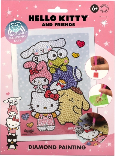 Hello Kitty diamantschilderen op nummer voor kinderen
