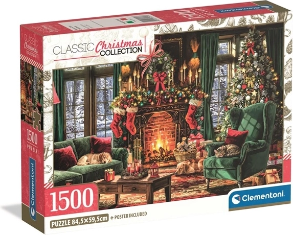 Clementoni-puzzel Have a Cozy Christmas 1500 stukjes