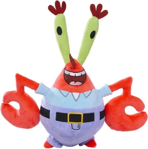 Pluchen knuffel Meneer Krabs uit de serie SpongeBob SquarePants 35 cm